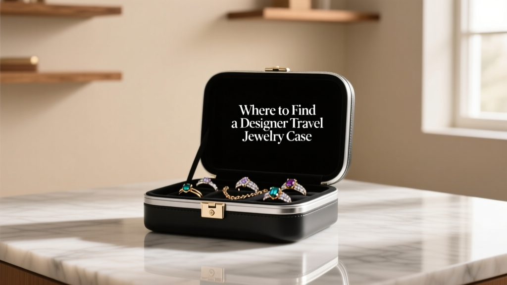 Where to Find a Designer Travel Jewelry Case