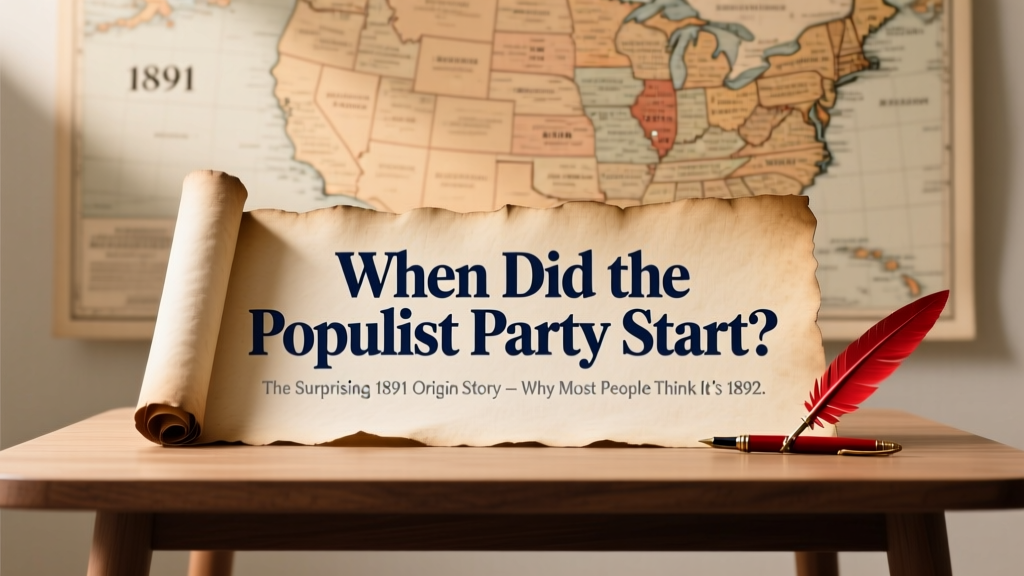 When Did the Populist Party Start? 1891 Cincinnati Origin