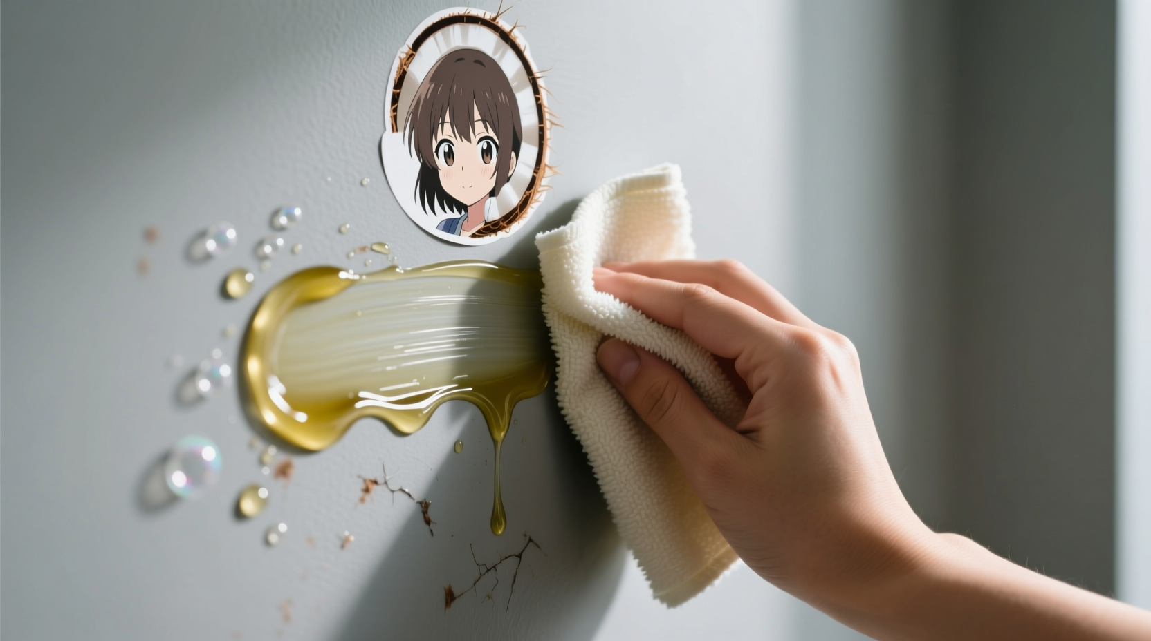 eco friendly adhesive removal for anime decals