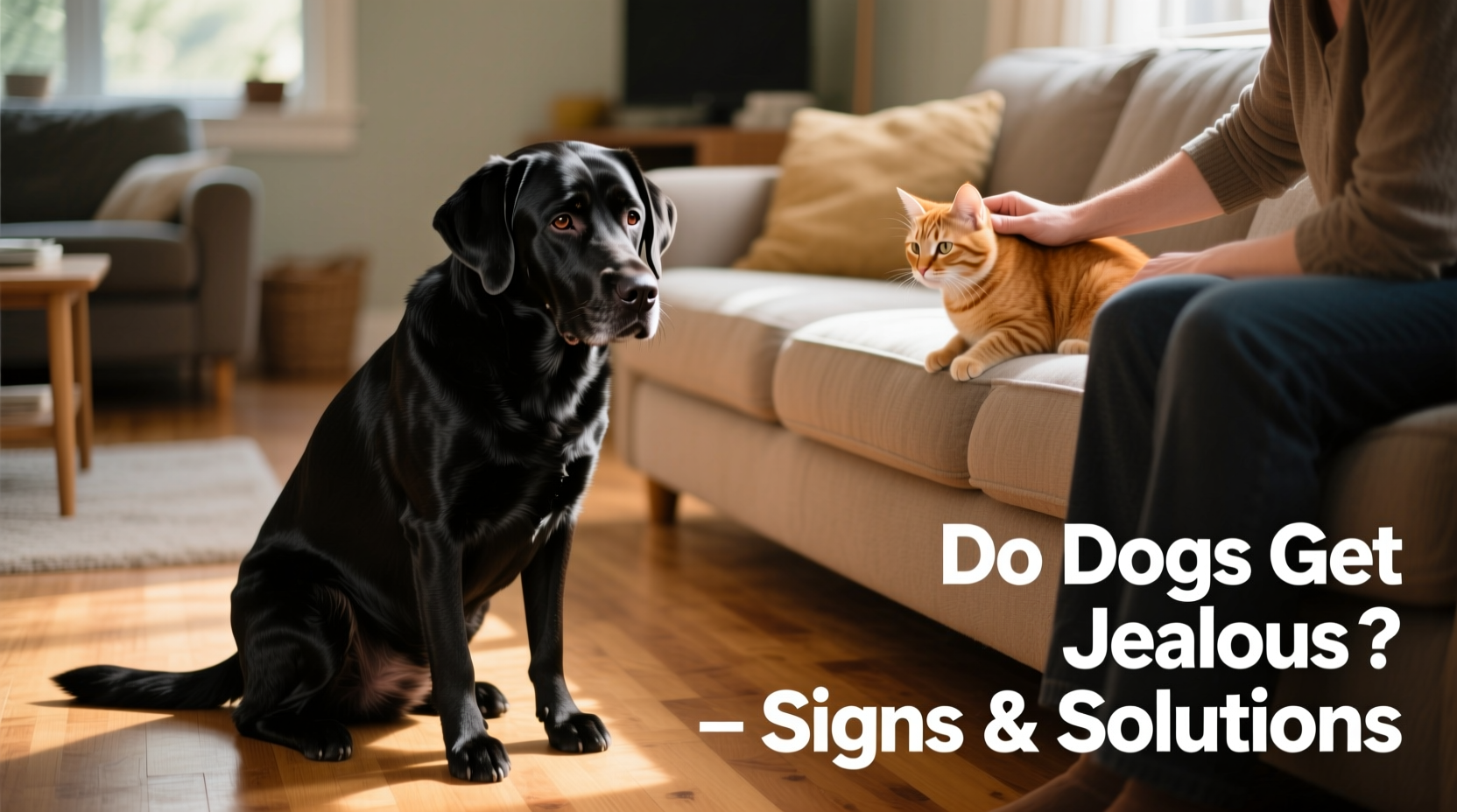 do dogs get jealous when owners pet other animals signs and solutions
