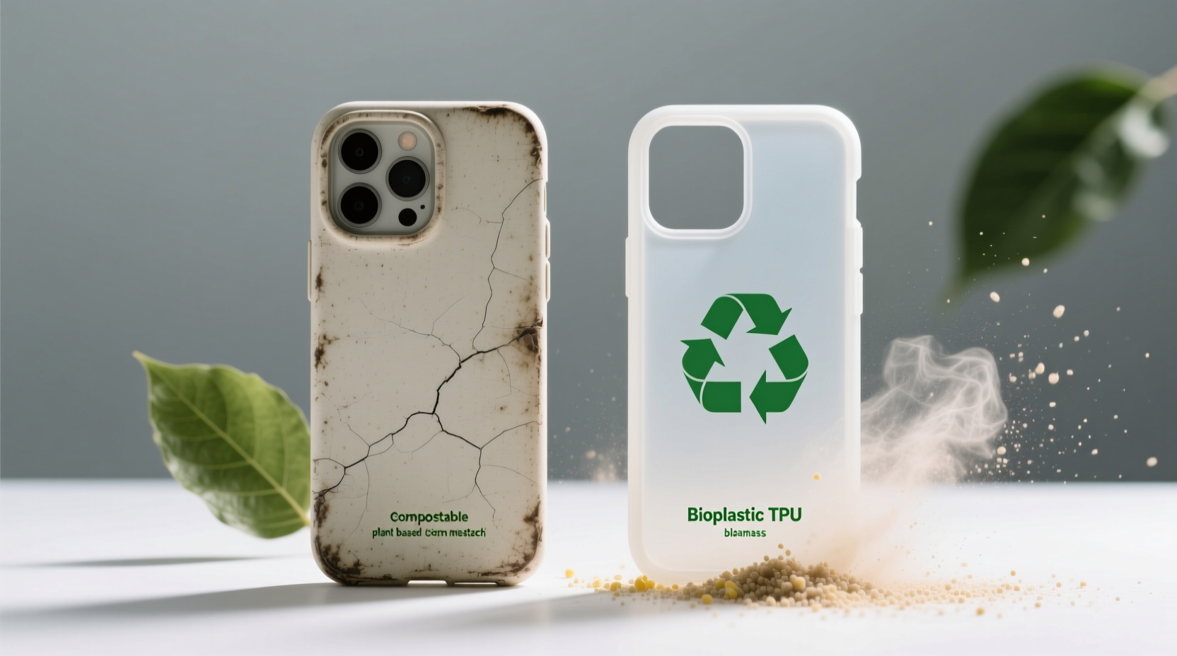 compostable vs bioplastic tpu phone cases