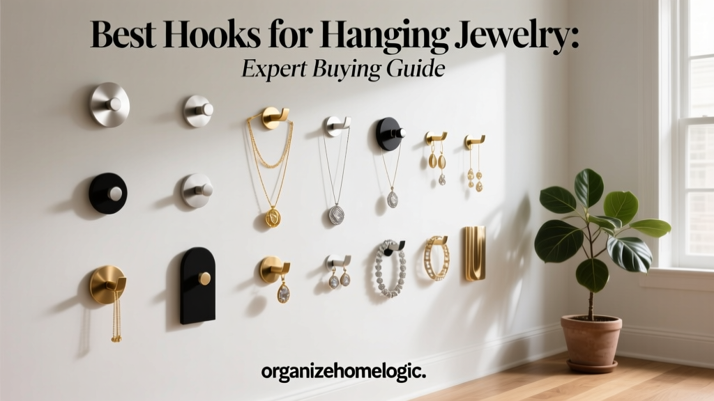 Best Hooks for Hanging Jewelry: Expert Buying Guide