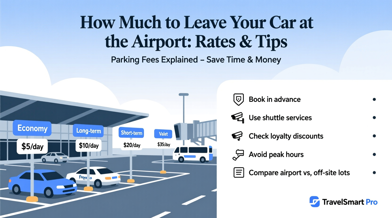 how much to leave your car at the airport