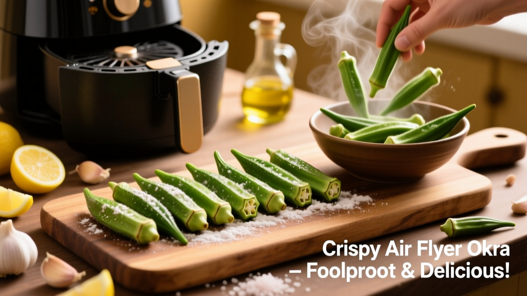 Crispy Air Fryer Okra: Foolproof Recipe & Tips
