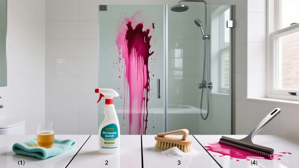 Proven: How to Get Beet Juice Out of Shower Door Fast