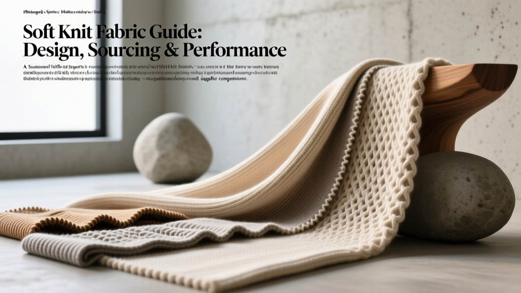 Soft Knit Fabric Guide: Design, Sourcing & Performance