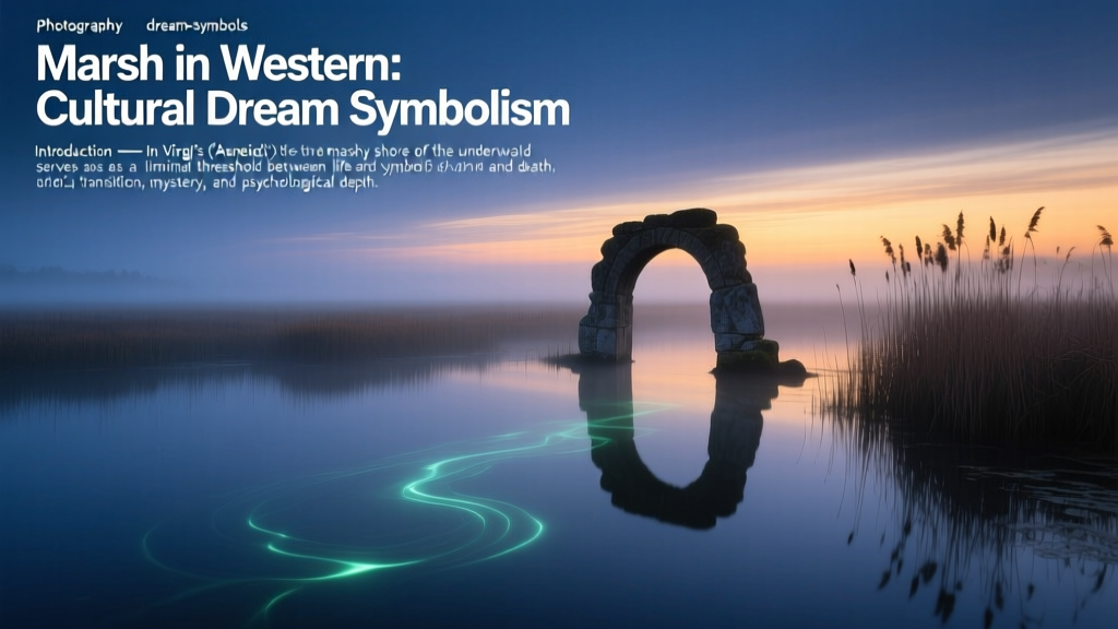 Marsh in Western: Cultural Dream Symbolism