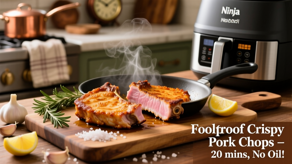 Crispy Juicy Pork Chops in Ninja Foodi: Foolproof Guide