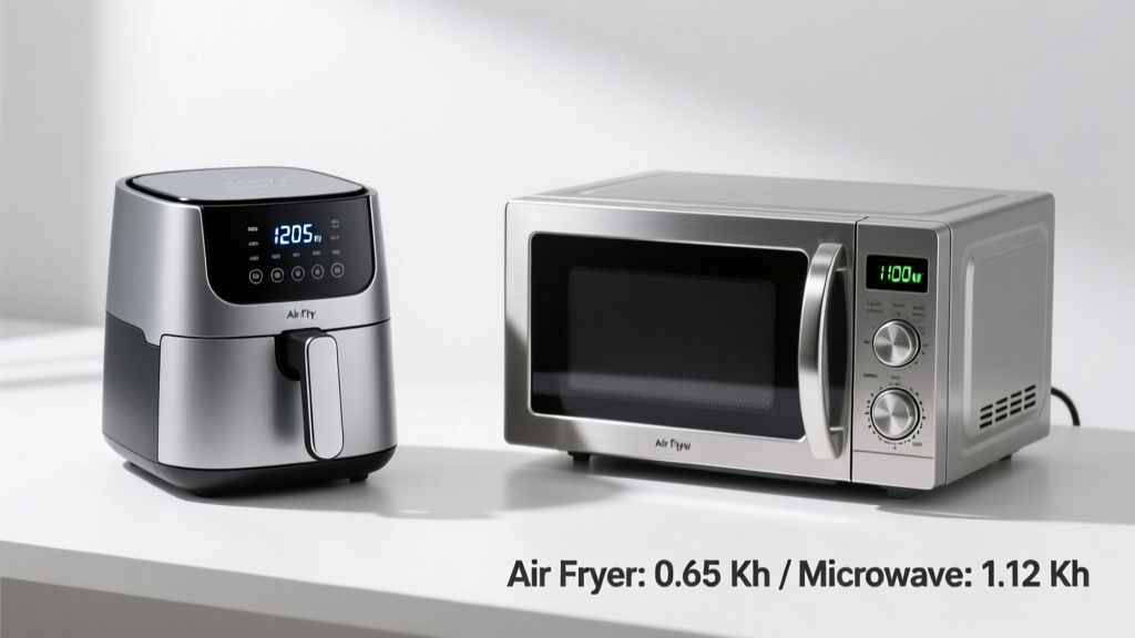 Air Fryer vs Microwave Energy Use: Real Numbers & Tips
