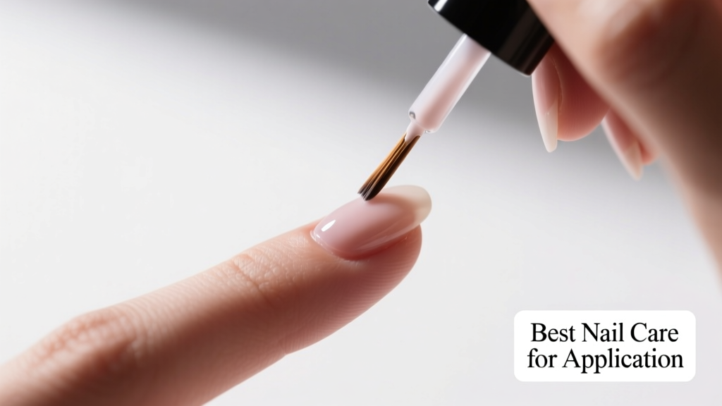 Pro Nail Care Application: Step-by-Step Protocol