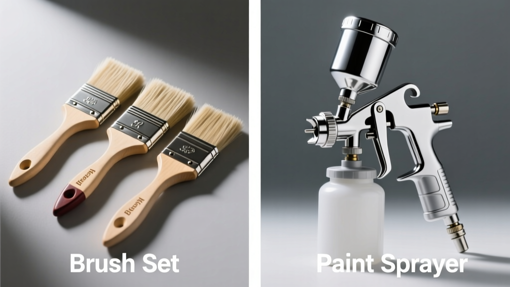 Paint Brush Set vs Paint Sprayer: Which Is Better?