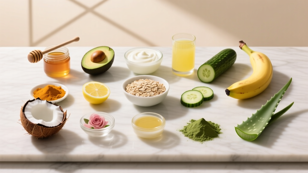 12 Kitchen Ingredients for Revitalizing Face Masks