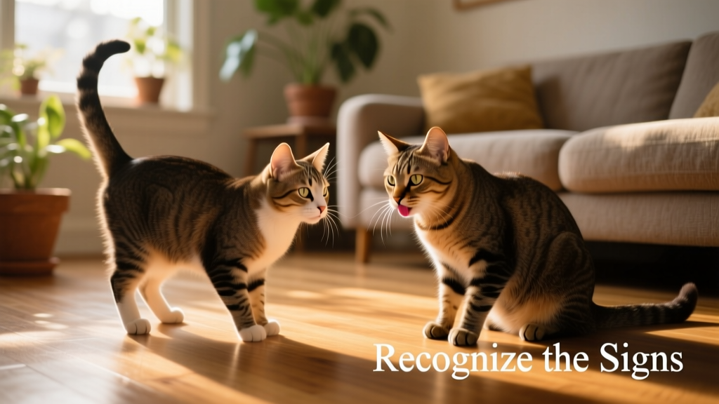 How to spot the warning signs when introducing cats