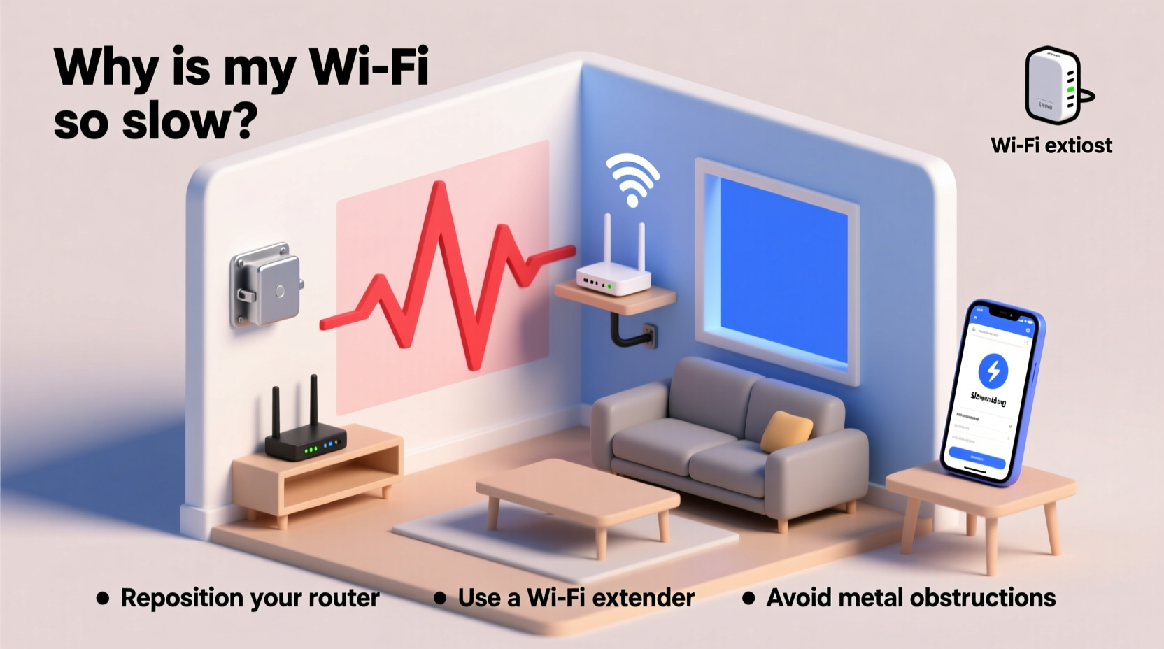 why is my wifi so slow in one room simple signal boosting tricks that work