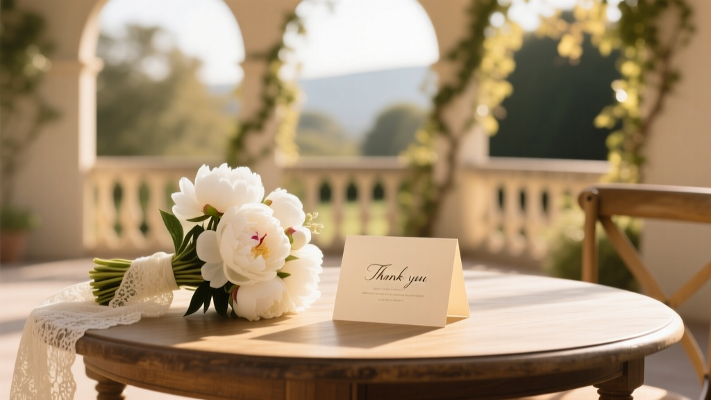 Wedding Thank You Card Phrases That Move Guests