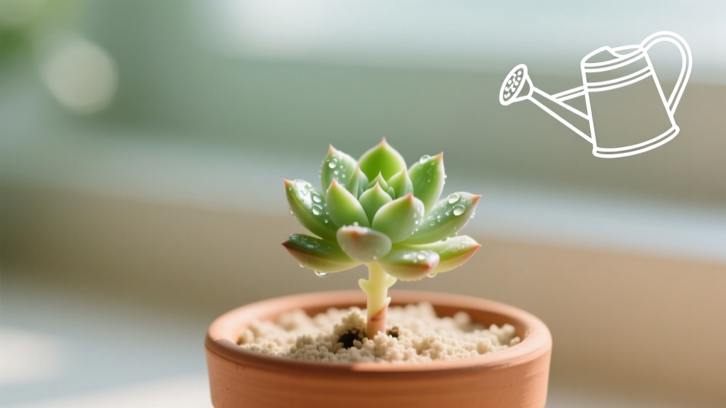 Watering Succulent Seedlings: Science-Backed Schedule