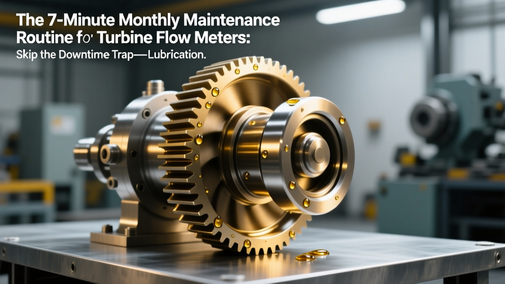 7-Minute Turbine Flow Meter Maintenance (No Technician)