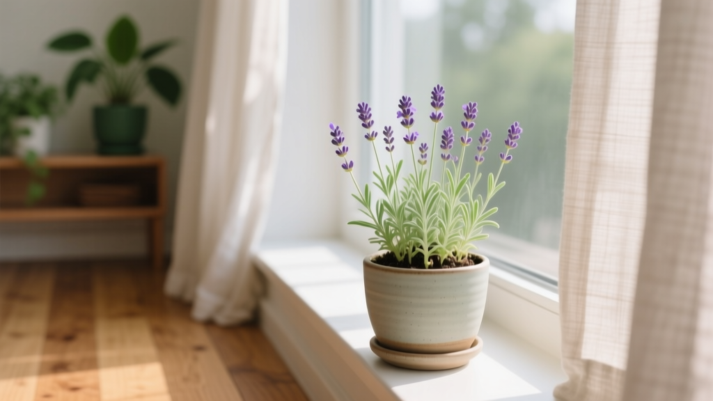Indoor Lavender Watering: Soil Moisture & Timers
