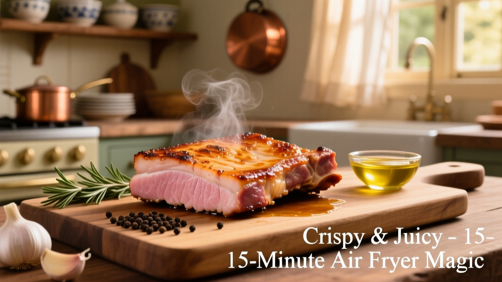 Best Bone-In Pork Chop Air Fryer Recipe (Crispy & Juicy)