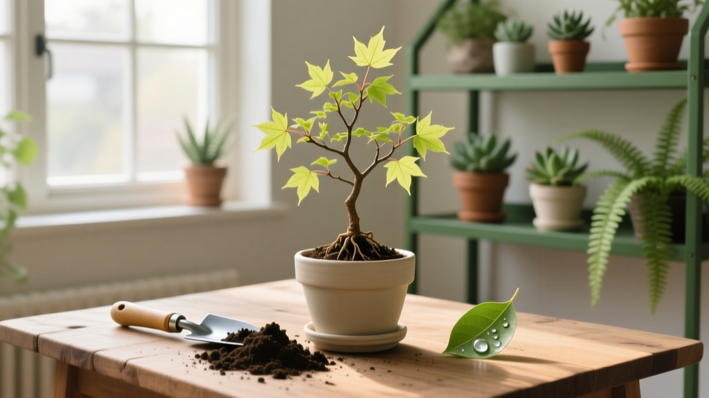 Miniature Indoor Maple Repotting Guide (2026)
