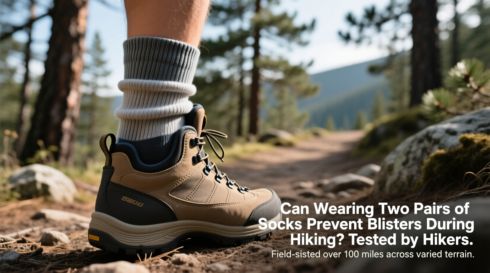 can wearing two pairs of socks prevent blisters during hiking tested by hikers