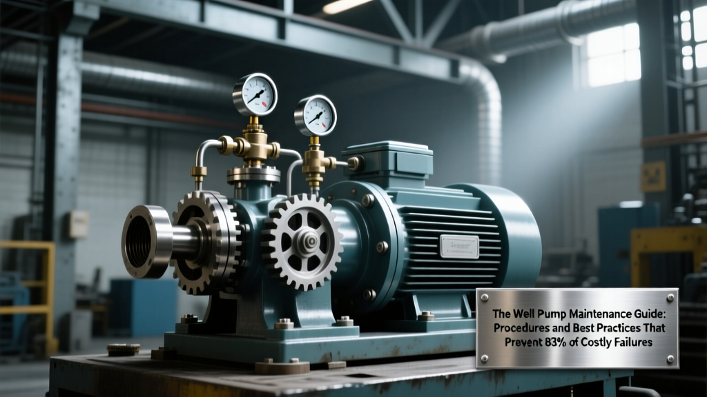 Well Pump Maintenance Guide: Prevent 83% of Failures
