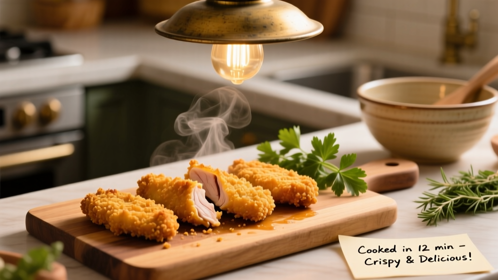 Perfect Frozen Chicken Tenders in Instant Vortex Air Fryer