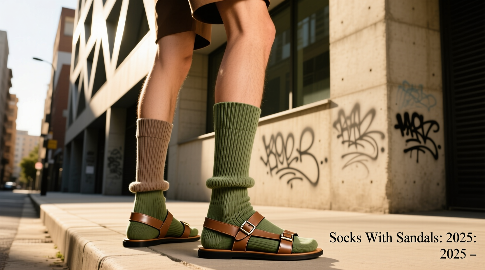 can you wear socks with sandals in 2025 and how to make it look intentional