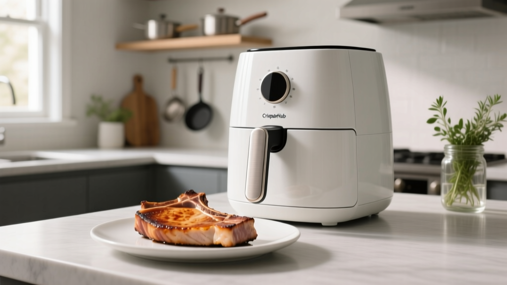 Perfect Pork Chops in an Airbnb Air Fryer