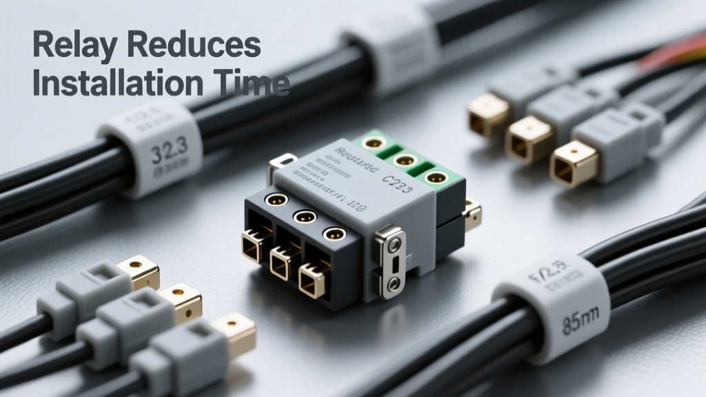 How Relays Cut Cable Assembly Installation Time by Up to 68% — Real-World Engineering Data