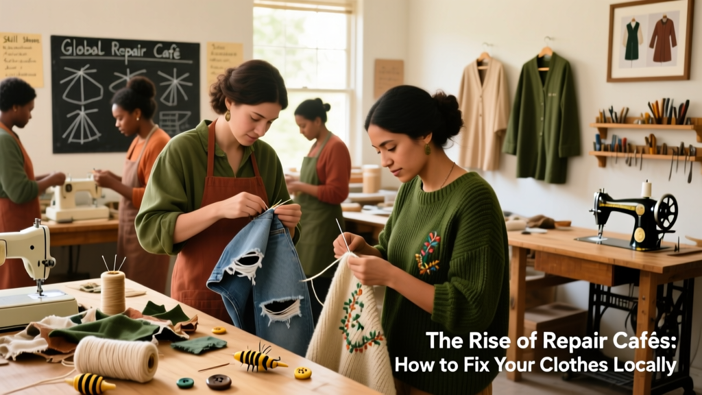 The Rise of Repair Cafés: How to Fix Your Clothes Locally