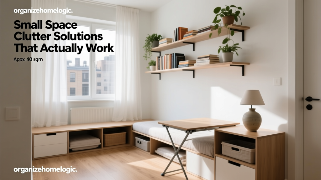 Small Space Clutter Solutions That Actually Work
