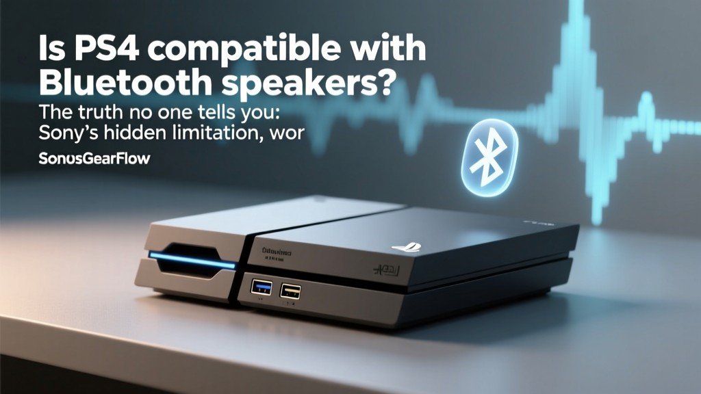 PS4 Bluetooth Speakers: Truth & Compatible Models (2026)