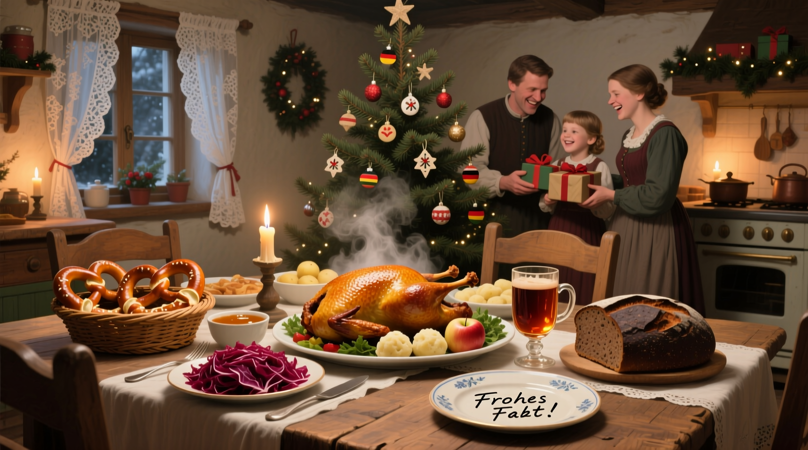what do germans eat on christmas
