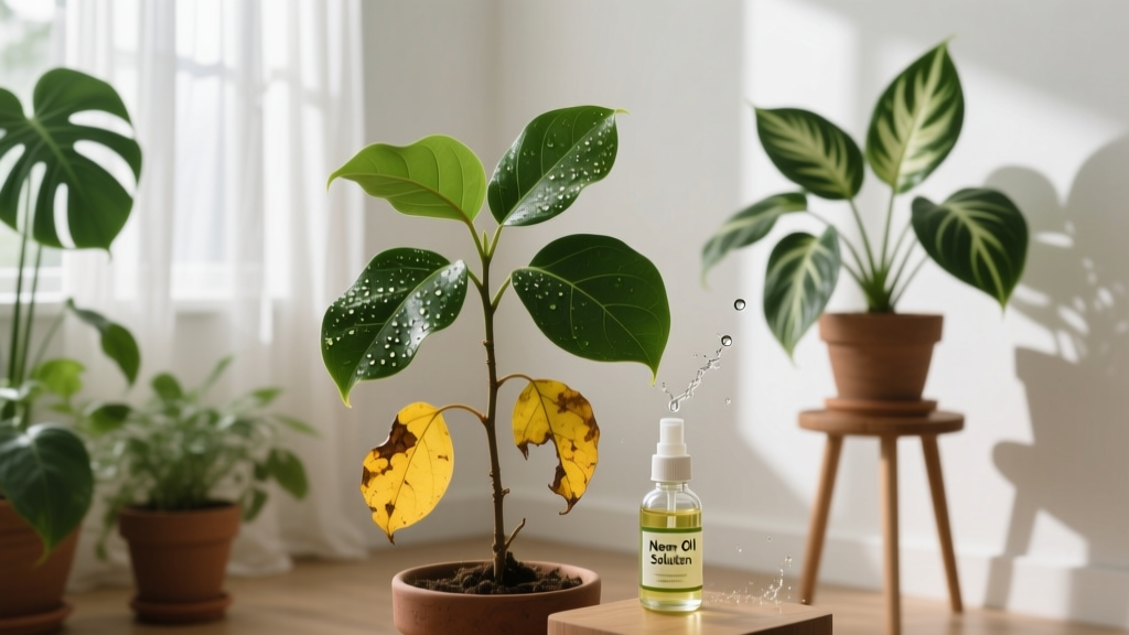 Neem Oil for Indoor Plants: Stop Leaf Drop in 72 Hours
