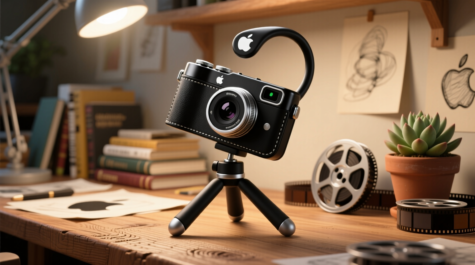 quirky pose is a compact camera case and stand in one