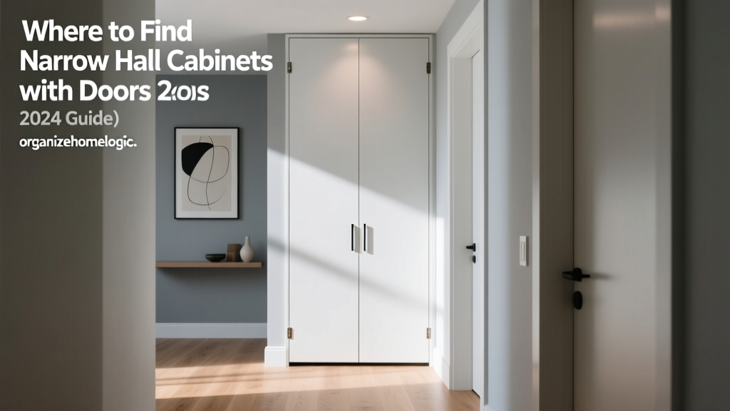 Where to Find Narrow Hall Cabinets with Doors (2024 Guide)