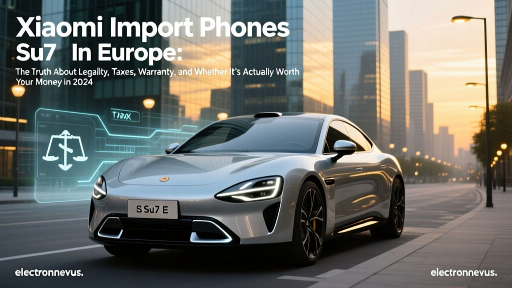 Xiaomi Import Phones Su7 E In Europe: The Truth About Legality, Taxes, Warranty, and Whether It’s Actually Worth Your Money in 2024