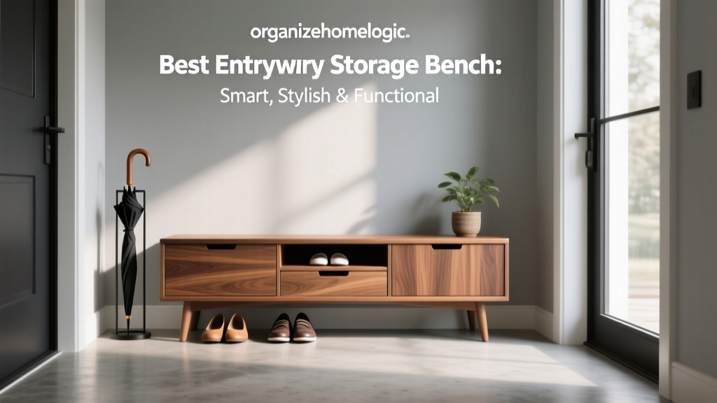 Best Entryway Storage Bench: Smart, Stylish & Functional