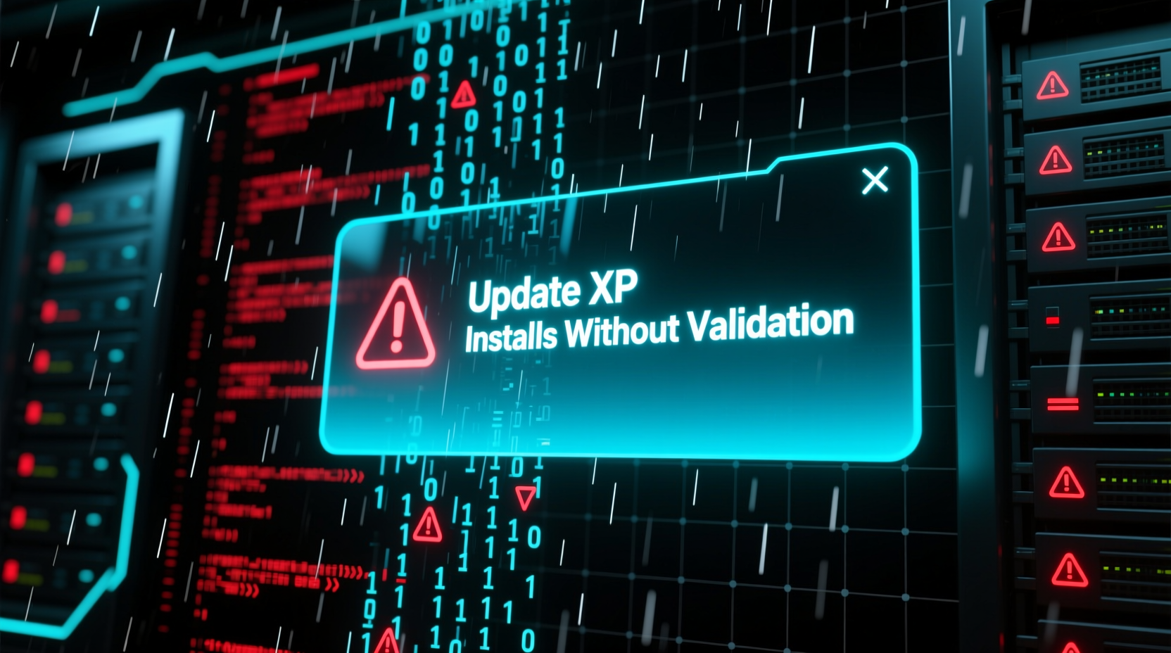 update xp installs without validation