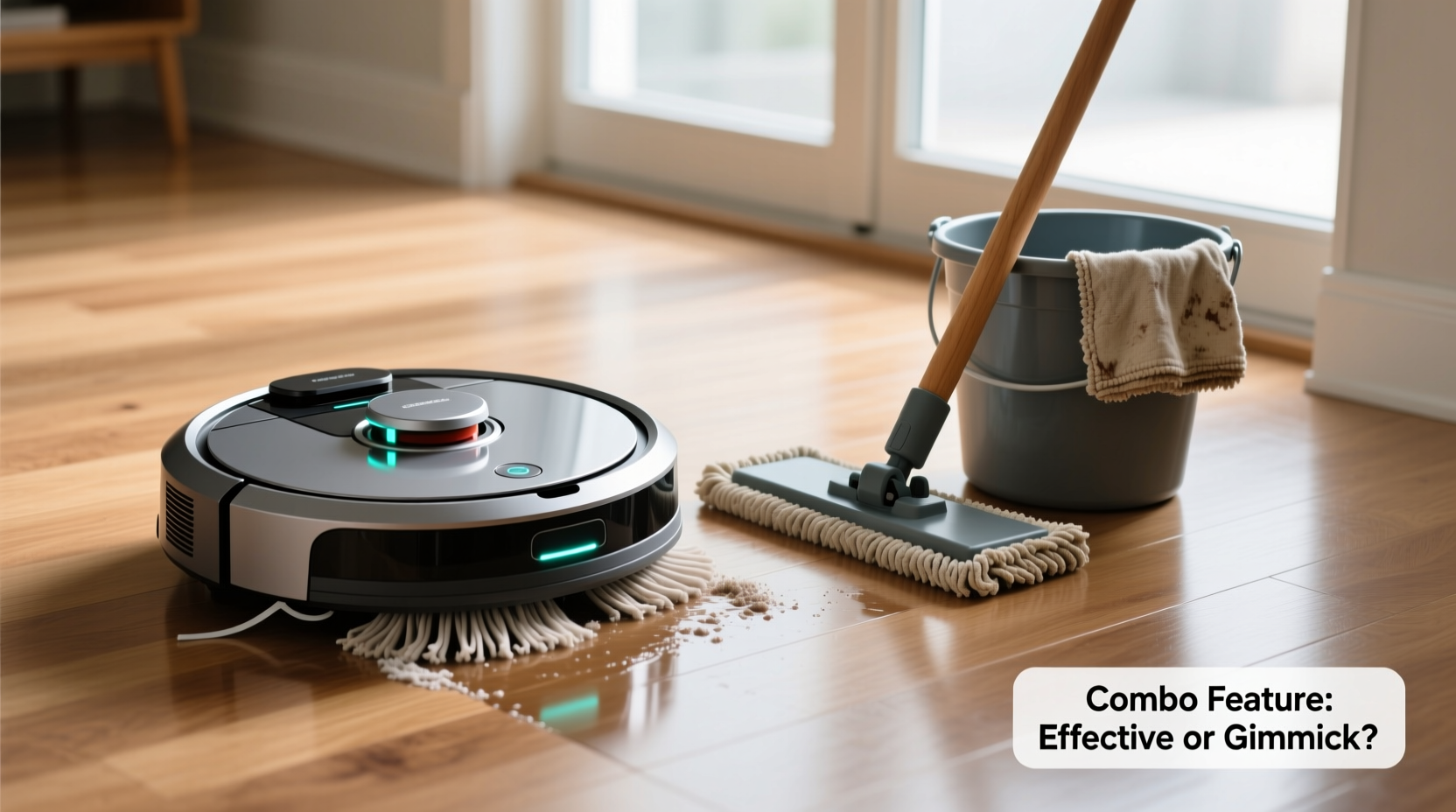 robot vacuum with mop vs dedicated mop is the combo feature actually effective or just a gimmick
