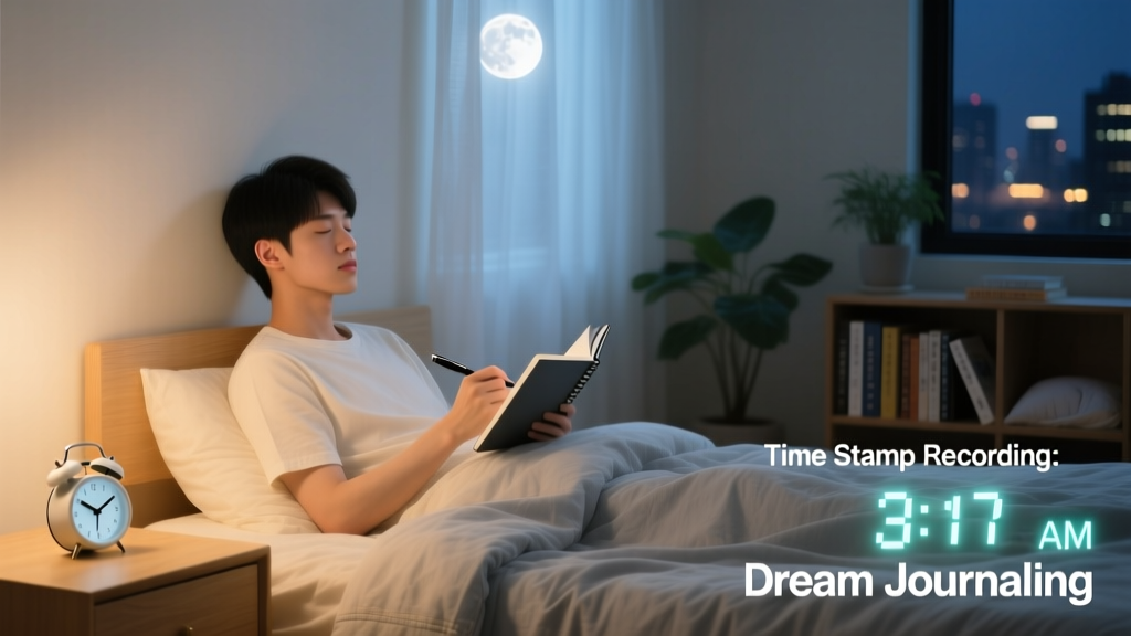 Time Stamp Recording: Dream Journaling
