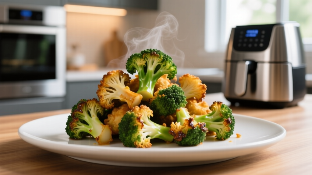 Best Broccoli Air Fryer Recipe (Crispy, Tender & Oil-Free)