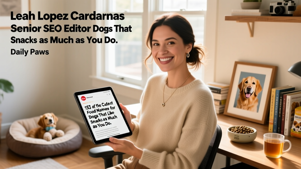 Leah Lopez Cardenas, Senior SEO Editor for Daily Paws