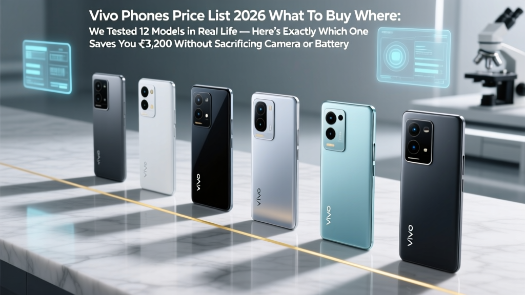 Vivo Phones Price List 2026 What To Buy Where: We Tested 12 Models in Real Life — Here’s Exactly Which One Saves You ₹3,200 Without Sacrificing Camera or Battery
