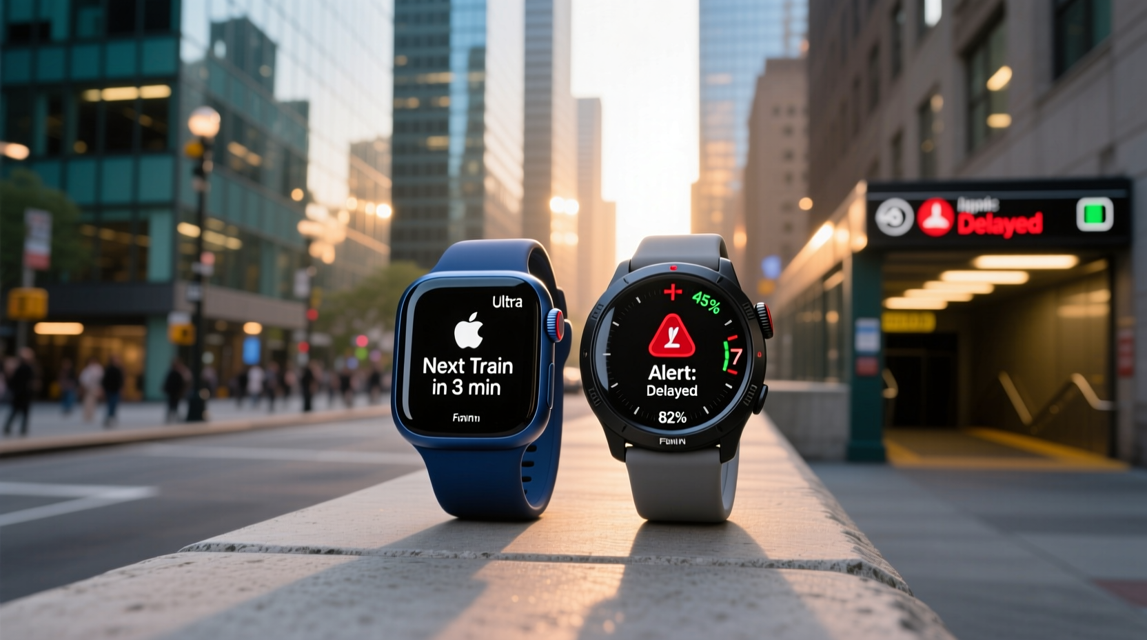 Apple Watch Ultra vs Garmin Fenix for Commuters