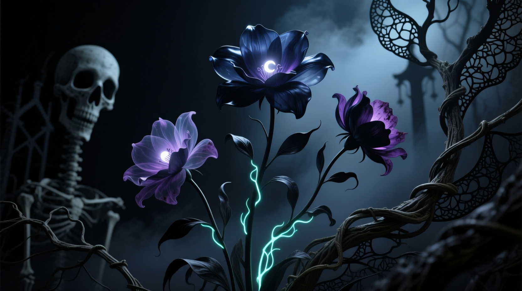 flores de sombra
