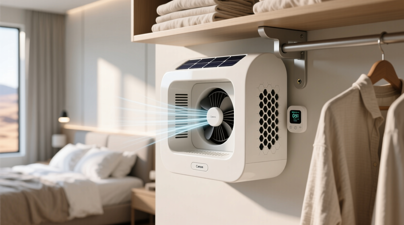 closet ventilation grilles vs passive vents for static control