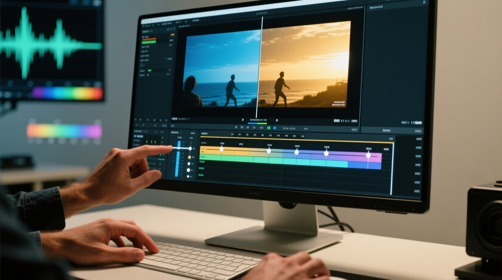 this video explains how to properly use color correctin