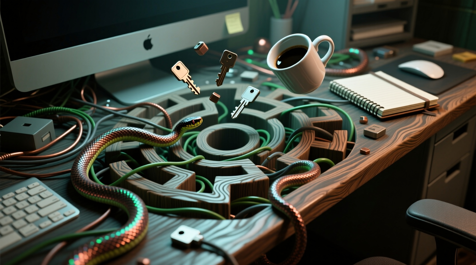 the twisted desktop